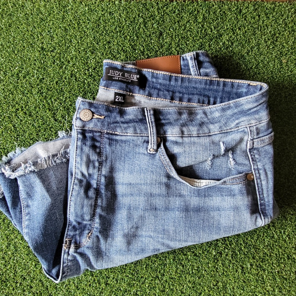 Judy Blue Light Blue Jean Shorts